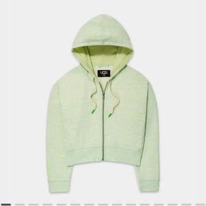 UGG Camari Hoodie Melange Zip Hooded Sweatshirt Size Large